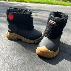 Boys Hunter Intrepid Strap Boucle Snow Boot Size 11